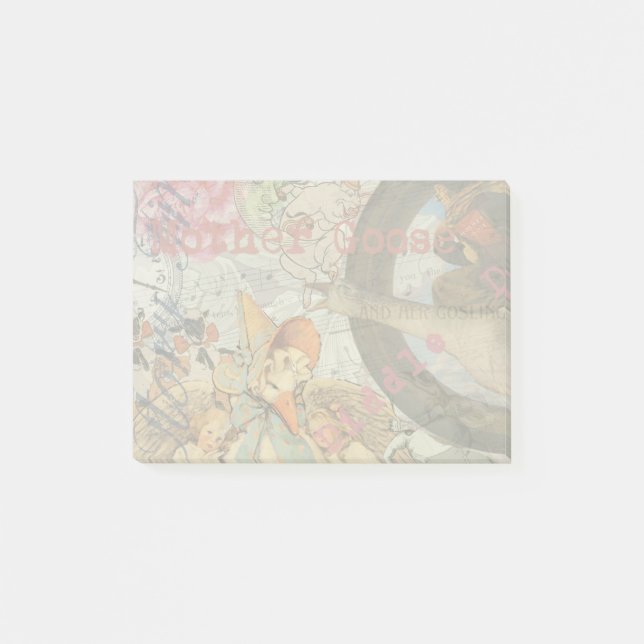 Post-it® Mère Goose Nursery Rhyme Fairy Tale (Devant)