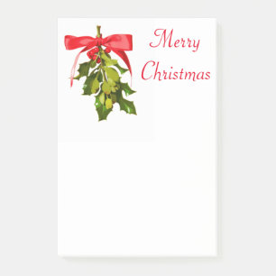 Post-it® Merry Christmas mistletoe