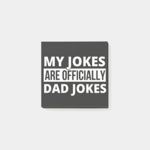 Post-it® mes blagues sont des blagues de papa
