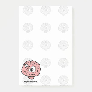 Post-it® Mes maux de cerveau