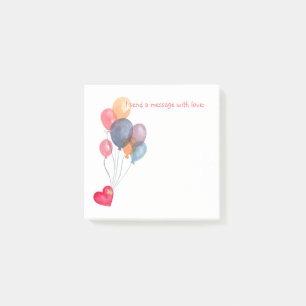 Post-it® Message avec love