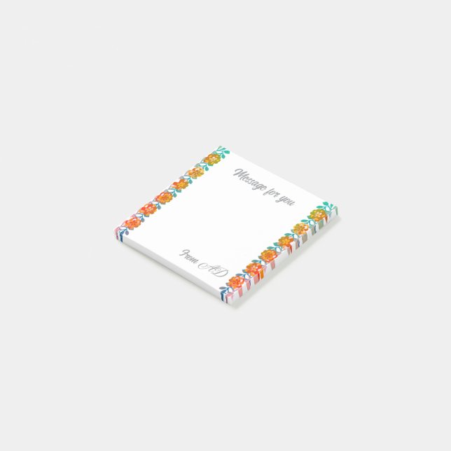 Post-it® Message pour vous Notes (Incliné)