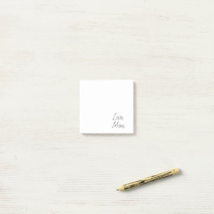 Post-it® Messages de motivation sincères pour les parents d