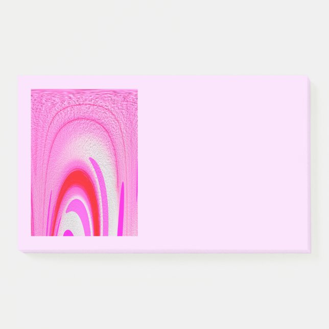 Post-it® Messages quotidiens art rose (Devant)