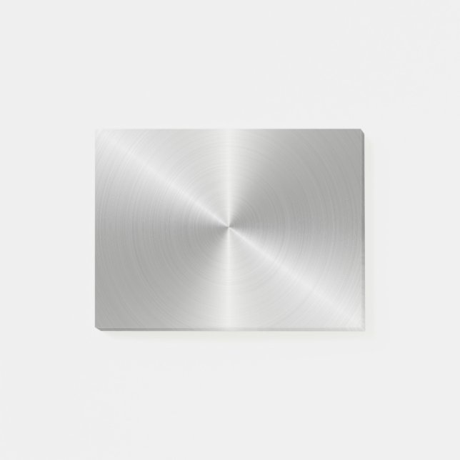 Post-it® metal school work professionnel grunge post it not (Devant)