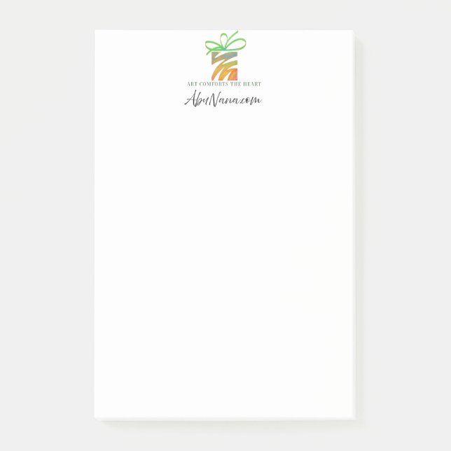 Post-it® Mettez votre logo ici Tablet (Devant)