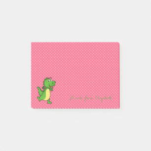 Post-it® Mignon Chic Élégant ,Points, Crocodile Heureux