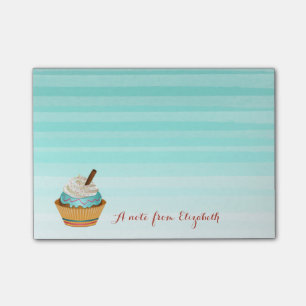 Post-it® Mignon Joli Élégant Féminin , Cupcake