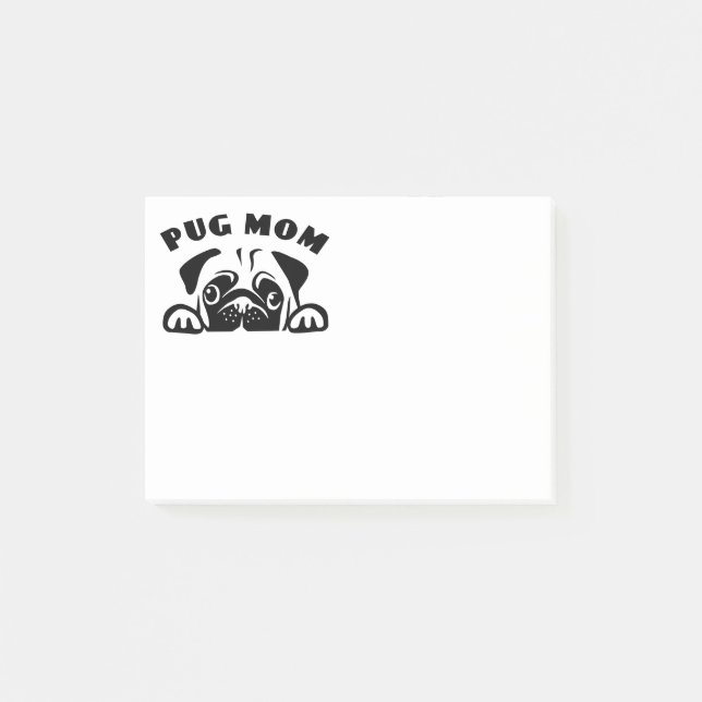 Post-it® Mignonne Carlin Maman Puppy Dog Cartoon Puppies Pu (Devant)