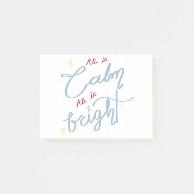 Post-it® Mignonne collant de citation de vacances, typograp (Devant)