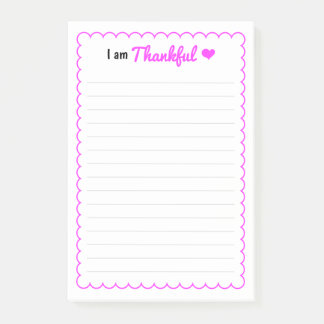Post-it® Mignonne "I’m Thankful" - Gratitude