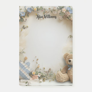 Post-it® Mignonne ours en peluche Saint Valentin