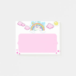 Post-it® Mignonnes notes collantes Unicorne
