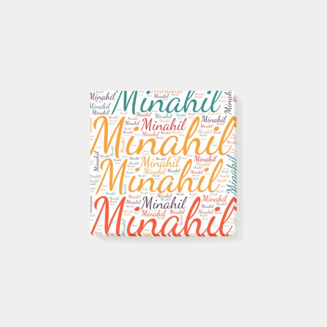 Post-it® Minahil (Devant)