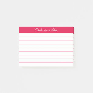 Post-it® Mini Cerisier Rouge Linu Personnalisé