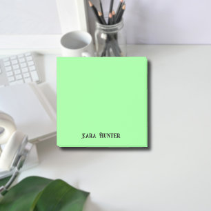 Post-it® Mini-script noir minimaliste professionnel Neon Mi
