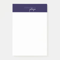 Minimal moderne Professionnel Bleu Simple