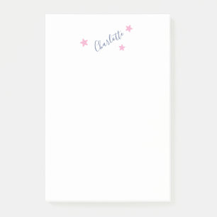 Post-it® Minimaliste Élégant Classique Nom Professionnel