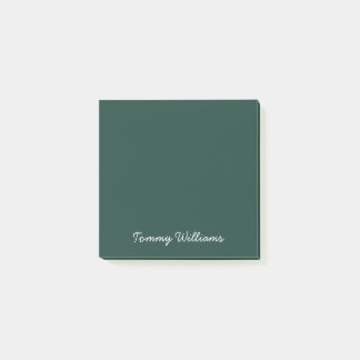 Post-it® Minimaliste Emerald Green Professionnel Simple