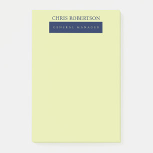 Post-it® Minimaliste Moderne Simple