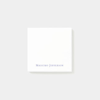Post-it® Minimaliste Moderne Simple Nom Propre
