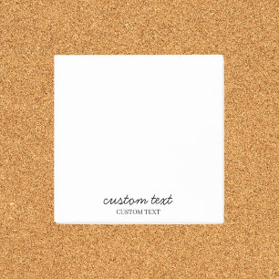 Post-it® Minimaliste personnalisable
