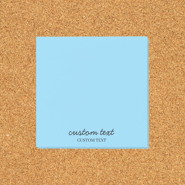 Post-it® Minimaliste personnalisable (Créateur téléchargé)