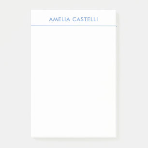 Post-it® Minimaliste professionnel bleu clair