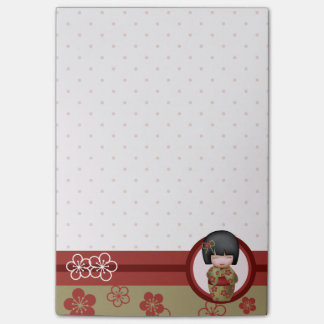 Post-it® Misaki la poupée kokeshi
