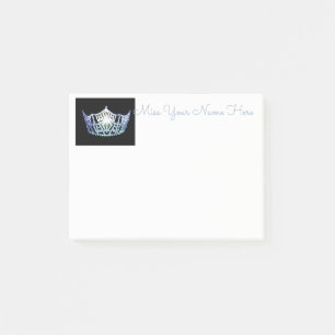 Post-it® Miss America Baby Blue Crown Post-it-Notes
