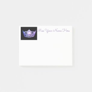 Post-it® Miss America Lavender Crown Post-it-Notes