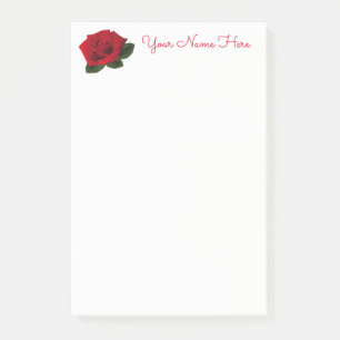 Post-it® Miss America Red Rose Post-it-Notes