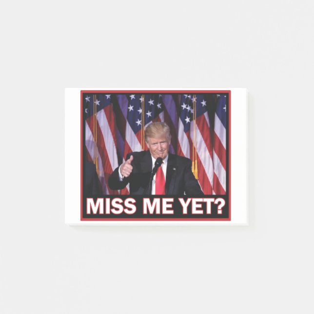 Post-it® Miss-Me-Pourtant-Trump (Devant)