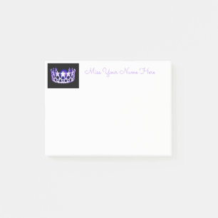 Post-it® Miss USA Purple Crown Post-it-Notes