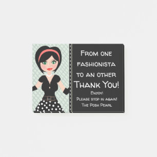 Post-it® Mode/couture/Merci snob