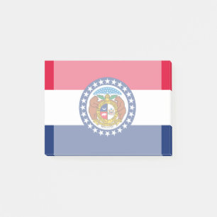 Post-it® Modèle de drapeau d'État du Missouri