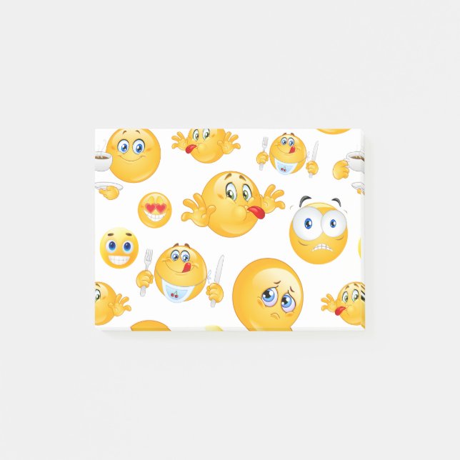 Post-it® Modèle Emoji (Devant)
