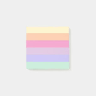 Post-it® Modèle moderne simple Couleurs arc-en-ciel bande