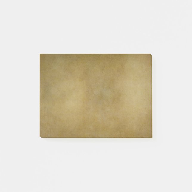 Post-it® Modèle personnalisé par parchemin bronzage Brown (Devant)