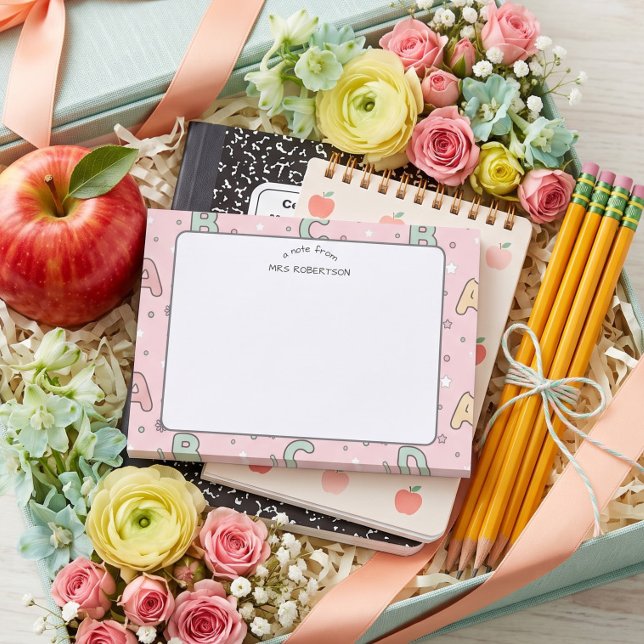 Post-it® Modèles de lettres de reconnaissance des enseignan (Créateur téléchargé)
