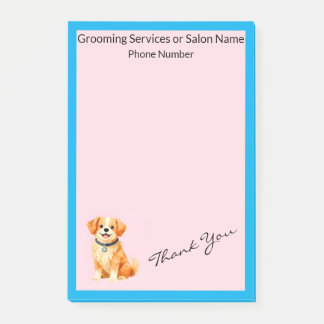 Post-it® Modern Grooming Dog Personalized Collection