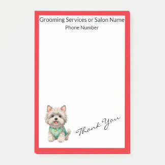 Post-it® Modern Luxury Grooming Pet Personalized Collection