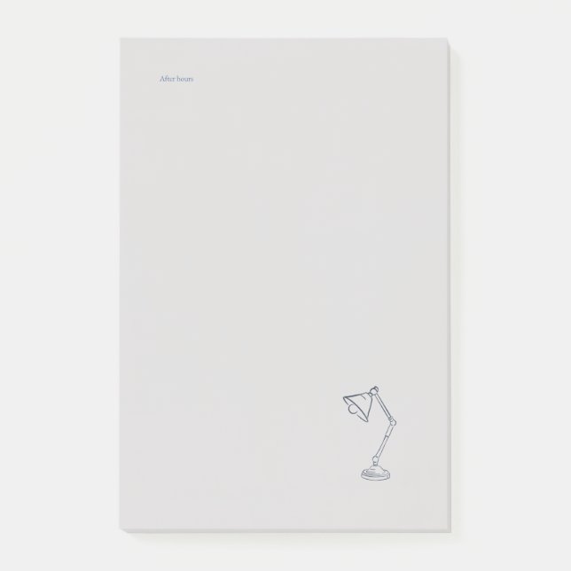 Post-it® Modern Nocturnal Scholar Aesthetic/Night Lamp (Devant)