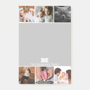 Post-it® Moderne 6 Famille - Bande Photo Personnalisé