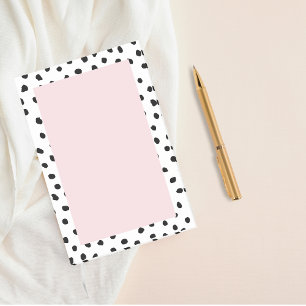 Post-it® Moderne Girly Pastel Rose Avec Nom Personnalisé