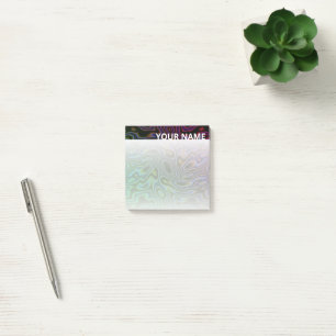 Post-it® Moderne Iridescente violet vert