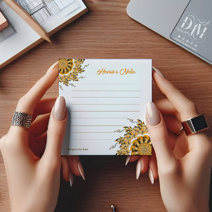 Post-it® Moderne Mandala Doodle Floral Orange Blush 3D 