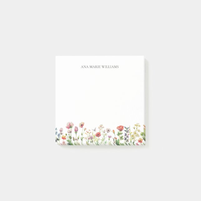 Post-it® Moderne Minimaliste Floral (Devant)