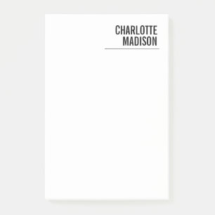 Post-it® Moderne Simple Tendance Minimaliste Simple