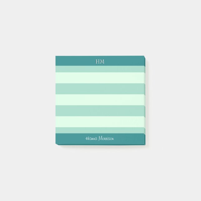 Post-it® Moderne Turquoise Office Enseignant Maman Étudiant (Devant)